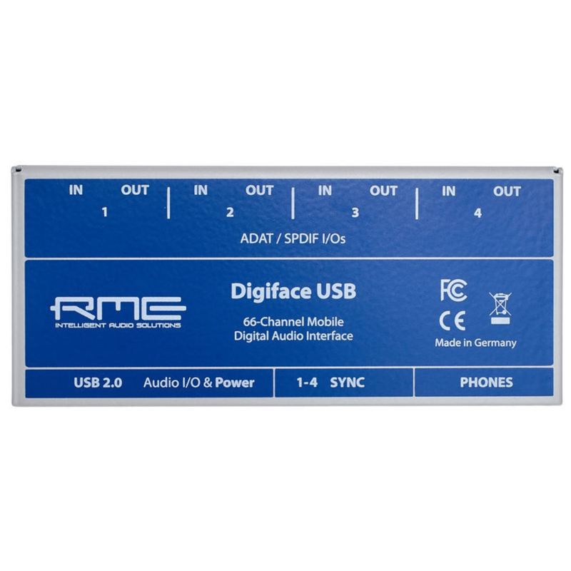 RME - Interfaccia audio USB 32 canali di input / 34 output