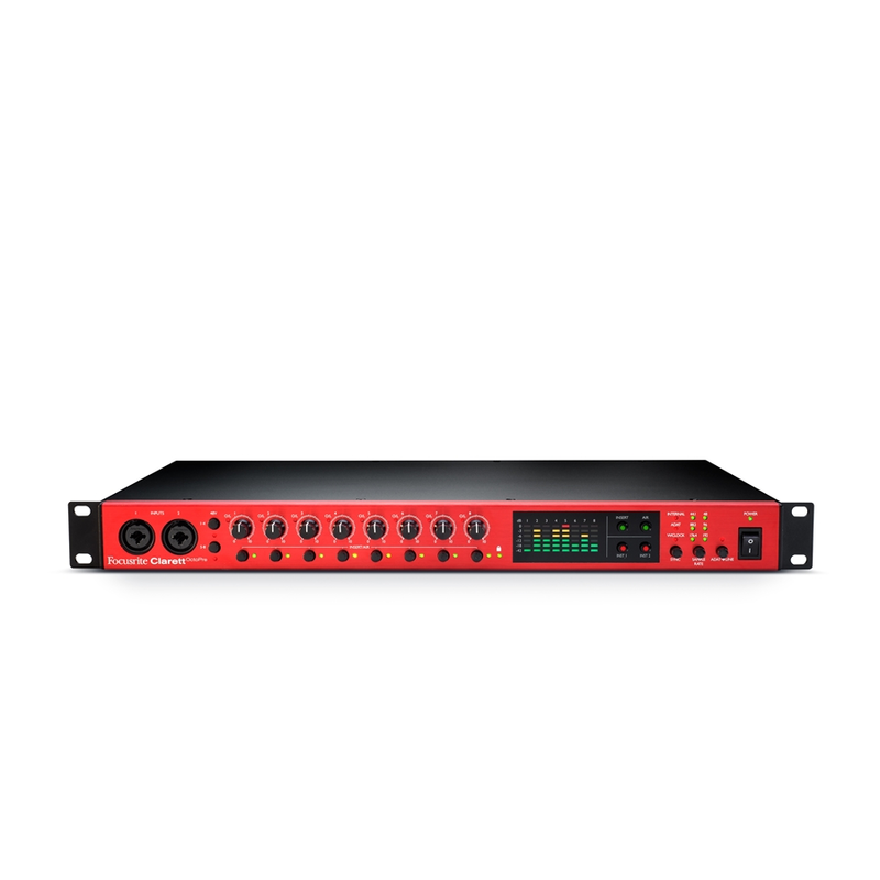 FOCUSRITE - PREAMPLIFICATORE MICROFONICO 8 CANALI E CONVERTITORE AD/DA