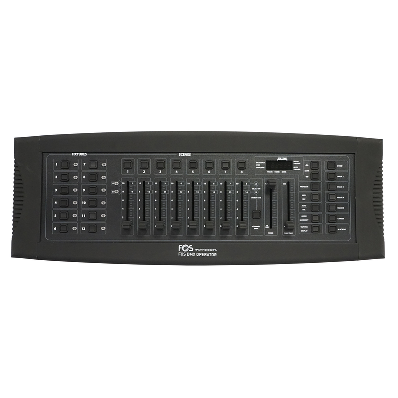 FOS TECHNOLOGIES - Console di controllo luci con un massimo di 192 canali DMX