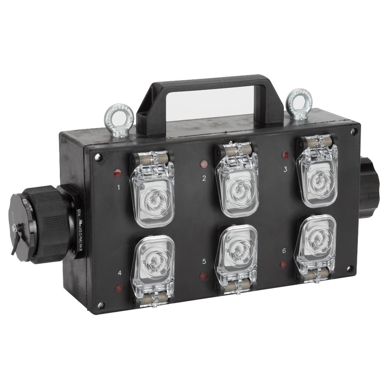 RCF - LKS19 input to 6x Powercon outputs