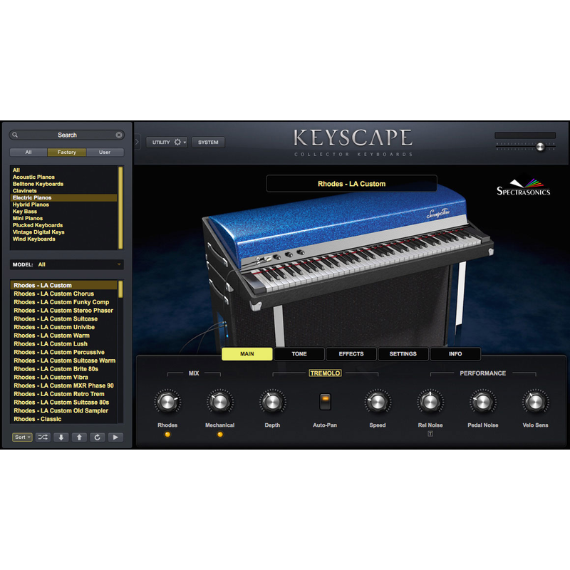 SPECTRASONICS - Collezioni di tastiere vintage