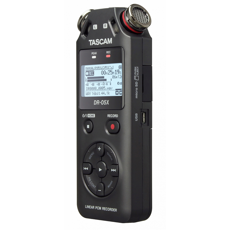 TASCAM - Registratore digitale 2 tracce su scheda sd