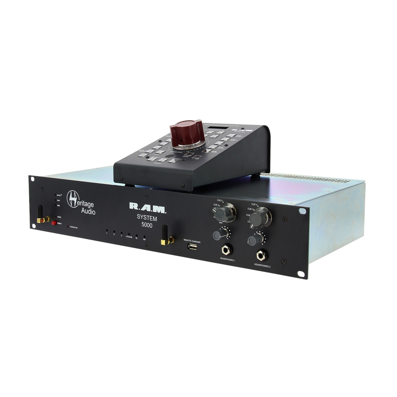 HERITAGE AUDIO - Monitor controller 5.1 e stereo (2 uscite cuffia, cue, talkback, bluetooth)