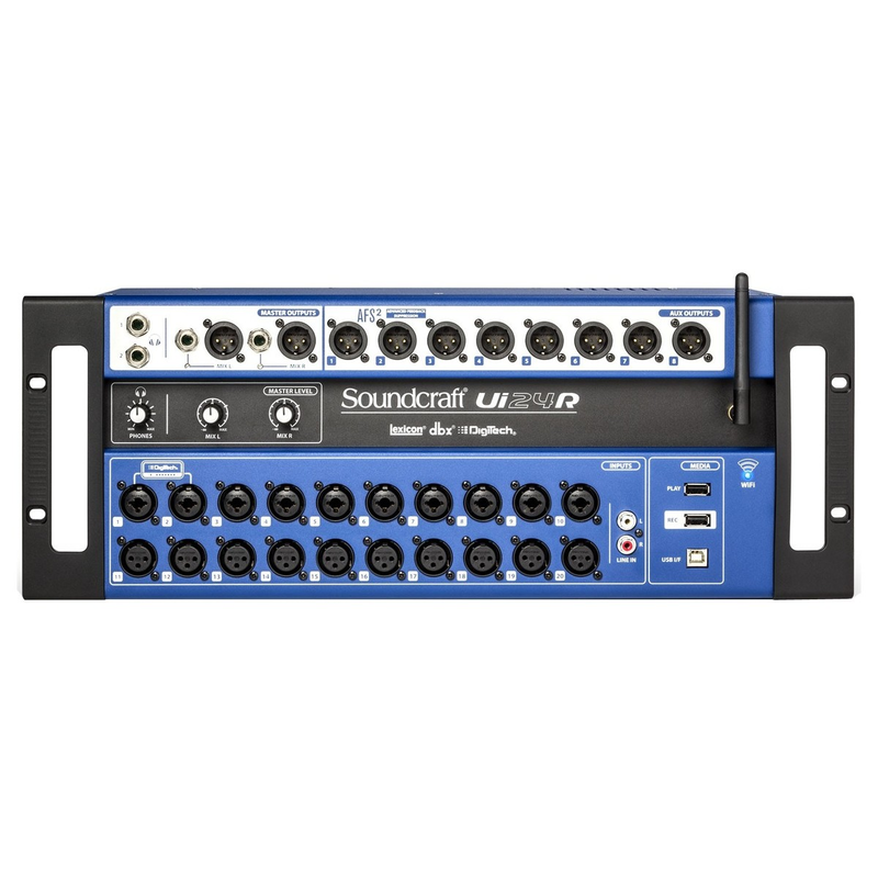 SOUNDCRAFT - Mixer digitale 24 canali con registratore multitraccia USB controllabile via WiFi