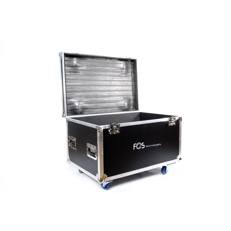 FOS TECHNOLOGIES - Flight case con ruote per 6 unità Par zoom IP