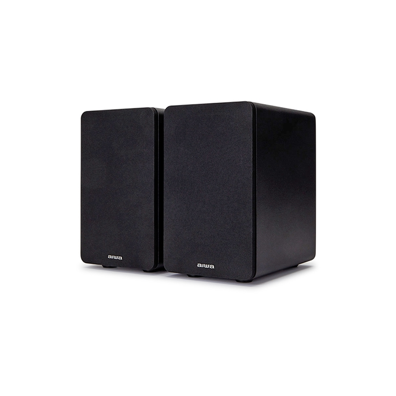 AIWA - Coppia di casse bookshelf passive da 70W 2 vie con bass reflex