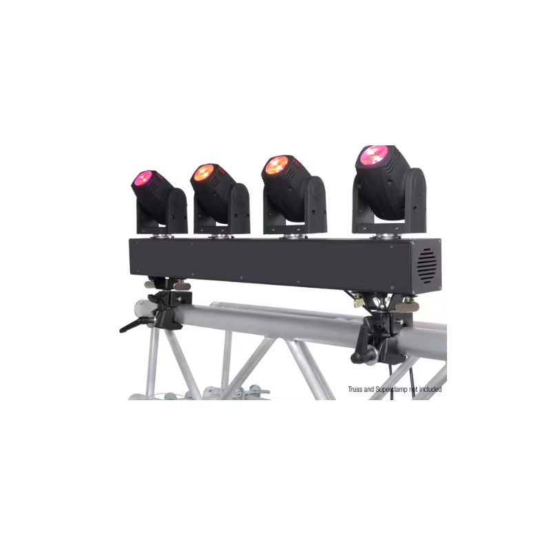 CAMEO - Impianto di illuminazione con 4 proiettori a testa mobile