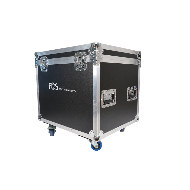 FOS TECHNOLOGIES - Flight case con ruote per 6 pannelli pixel