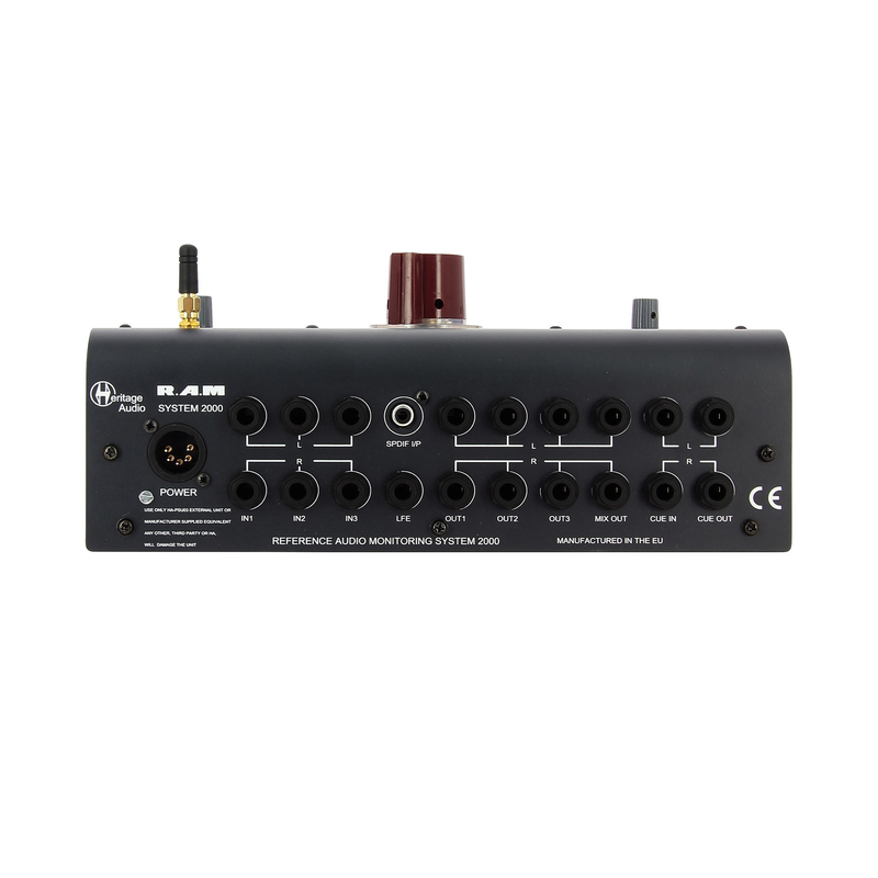 HERITAGE AUDIO - Monitor controller (3 in analogici, 1 in spdif, bluetooth, talkback)