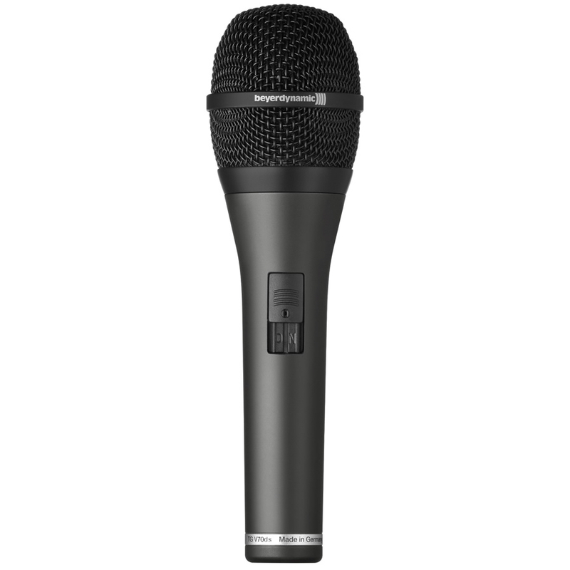 BEYERDYNAMIC - Microfono per voce dinamico Ipercardioide con switch ON/OFF