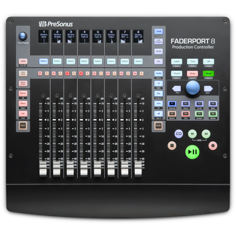 PRESONUS - Superficie di controllo USB con 8 fader motorizzati