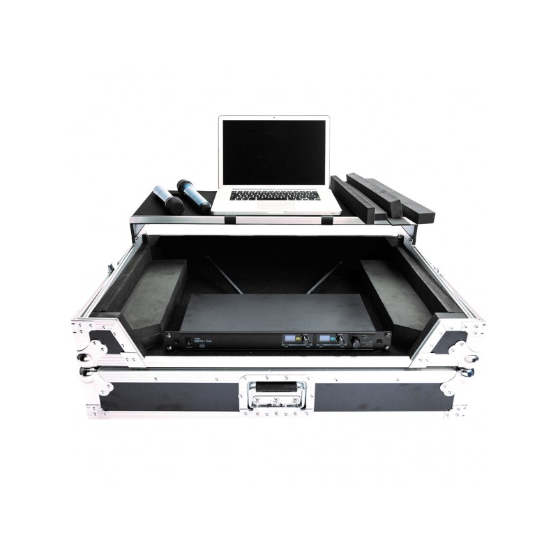 MAGMA - Flight Case per Controller, Laptop e 1U rack 19