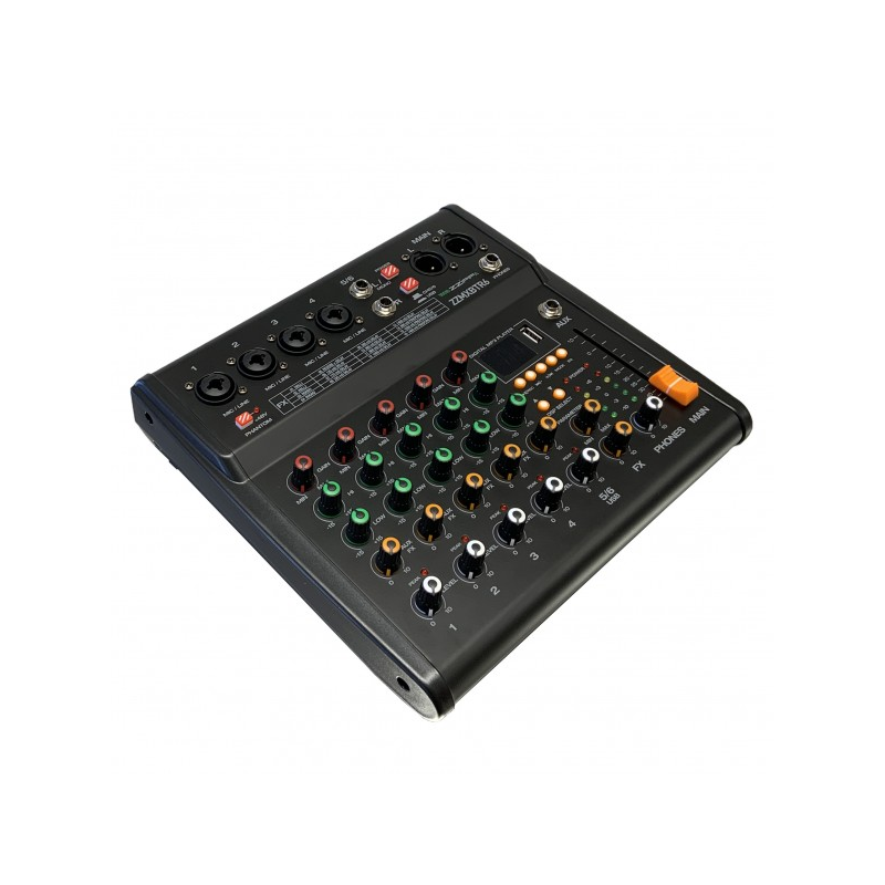 ZZiPP - MIXER COMPATTO 6 CANALI CON MULTIEFFETTO