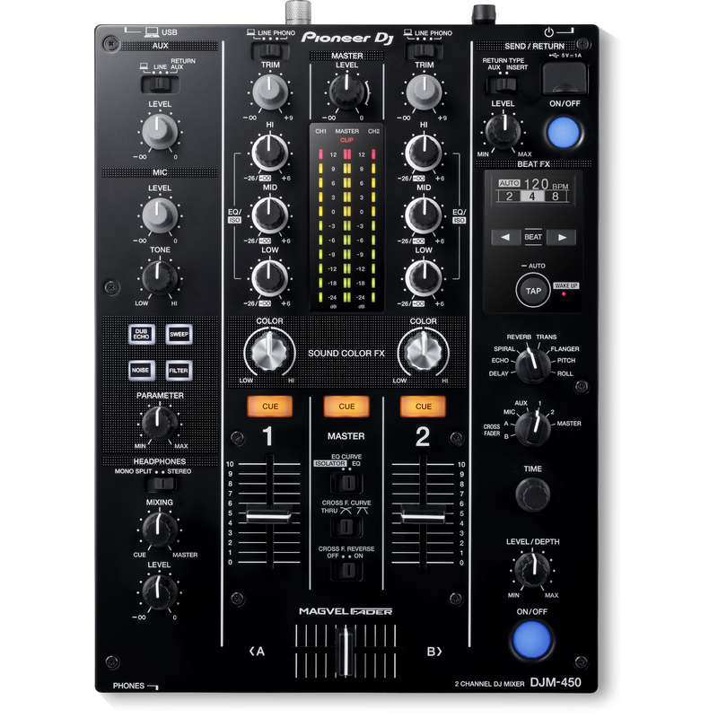 PIONEER DJ - Mixer DJ 2 canali nero