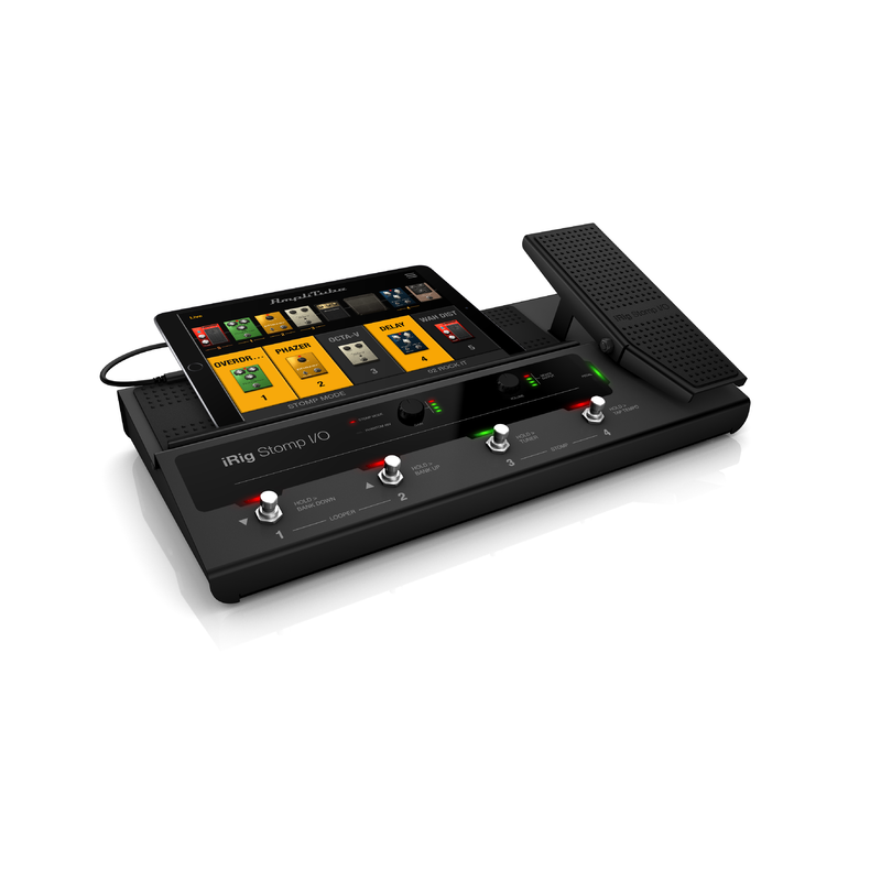 IK MULTIMEDIA - PEDALIERA CONTROLLER USB CON INPUT/OUTPUT MIDI PER IPHONE, IPAD, MAC, PC