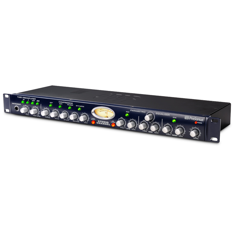 PRESONUS - Channel strip con pre microfonico valvolare in classe A, compressore, EQ parametrico 3 bande