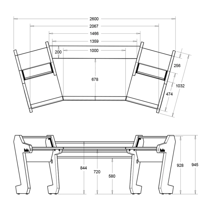 STUDIO DESK - 