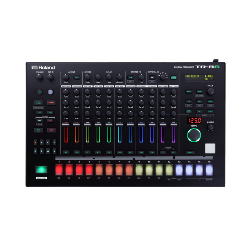 ROLAND - RHYTHM MACHINE CON SUPPORTO SAMPLE