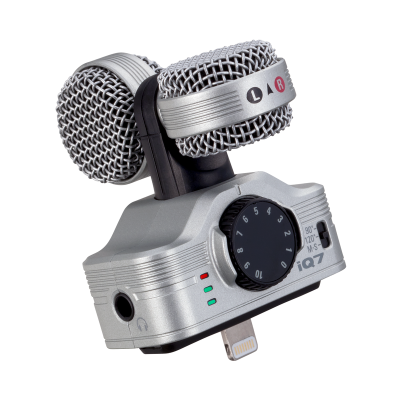 ZOOM - MICROFONO MID-SIDE STEREO CON CONNETTORE LIGHTNING