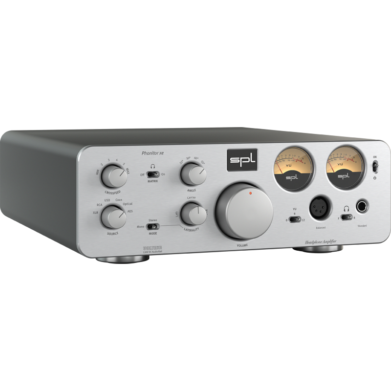 SPL - Serie Pro-FI con tecnologia mastering 120V. Modulo amplificatore cuffie (anche bilanciate). Colori Silver/Black/Red