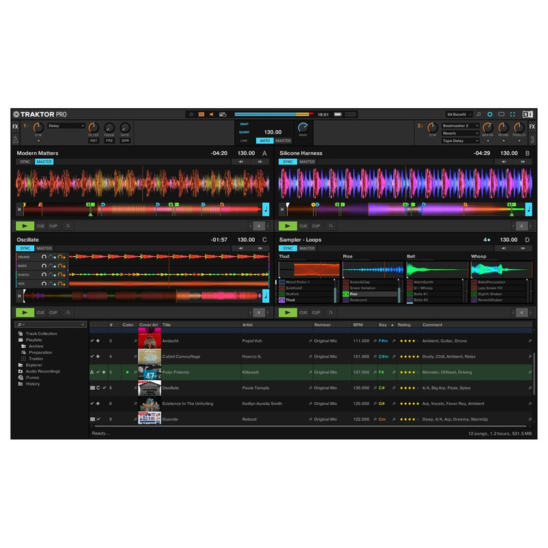 NATIVE INSTRUMENTS - Superficie di controllo per dj con Haptic Drive