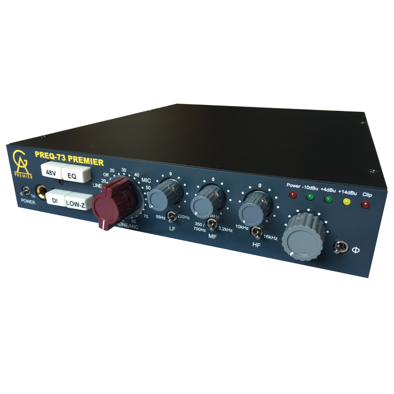 GOLDEN AGE PROJECT - Preamp microfonico di alta altissima qualità ad 1 canale con EQ a 3 bande