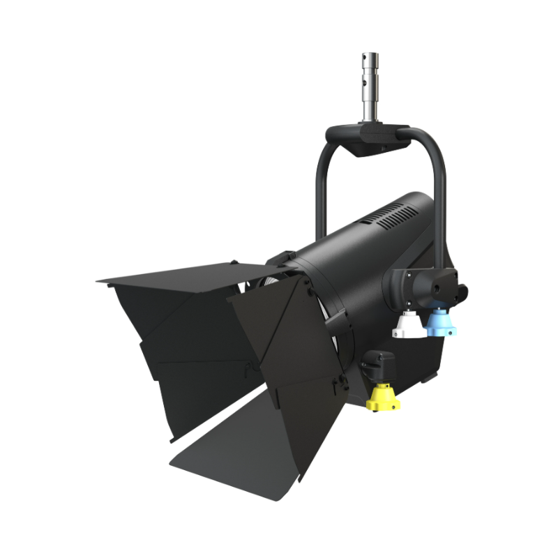 CAMEO - Proiettore Fresnel a poli commutabili con LED RGBW