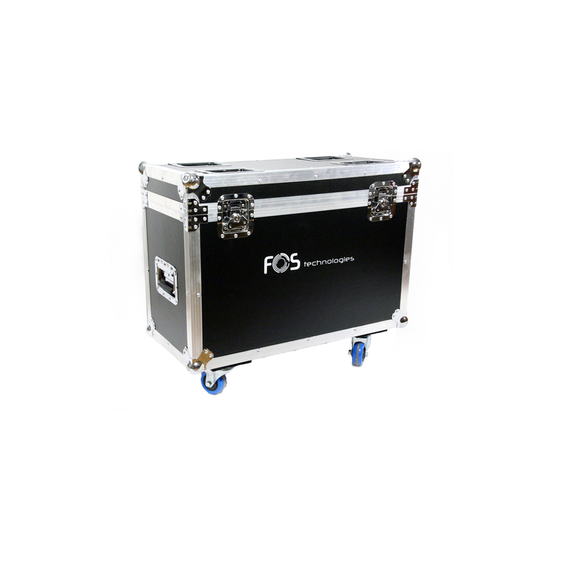 FOS TECHNOLOGIES - Flight Case doppio con ruote per 2 unità 7R Hybrid