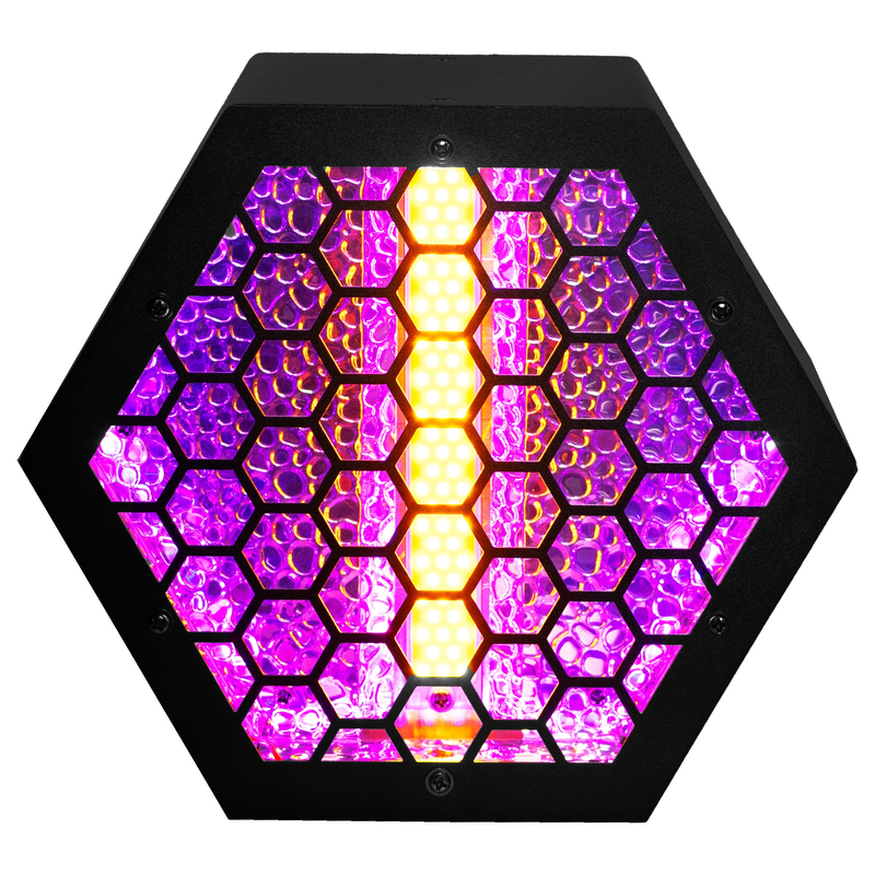 ZZiPP - PAR LED 72X0,25W RGB + 60W AMBRA