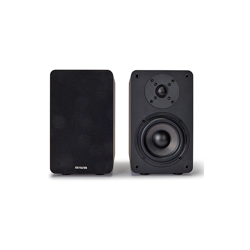 AIWA - Coppia di casse bookshelf passive da 70W 2 vie con bass reflex