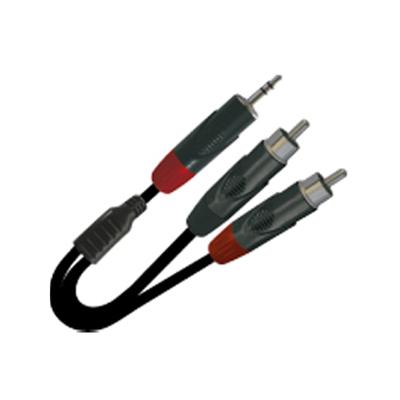 ZZiPP - Cavo 1mt serie Y Jack-2RCA