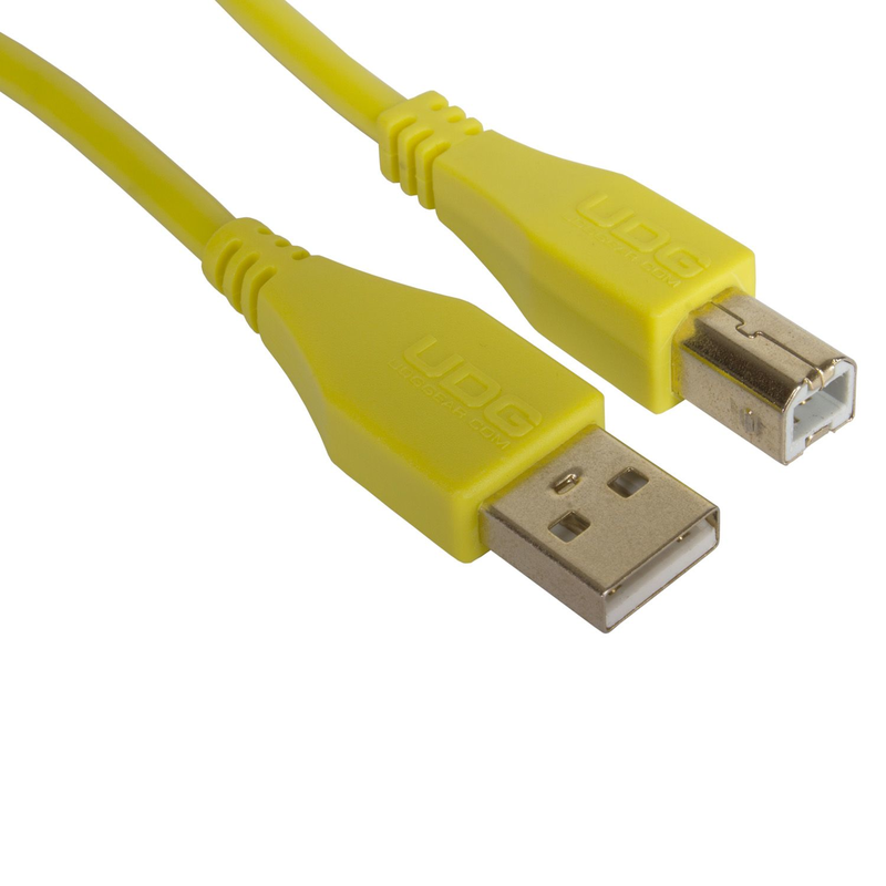 UDG - Cavo USB 2.0 A-B Yellow da 1mt.