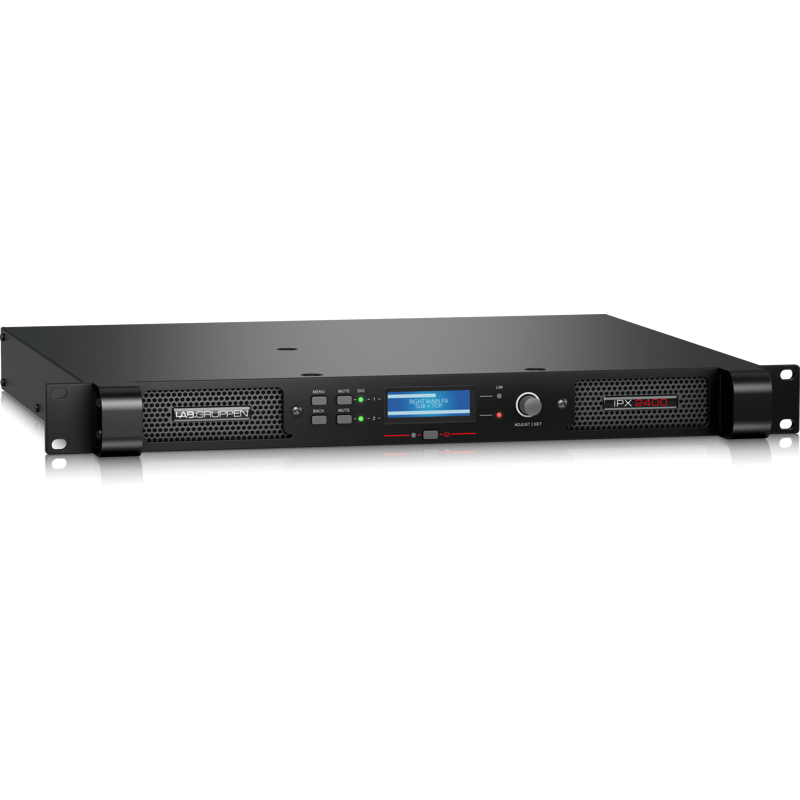 LABGRUPPEN - Amplificatore a 2 canali per tour/installazioni della serie IPD con DSP integrato.