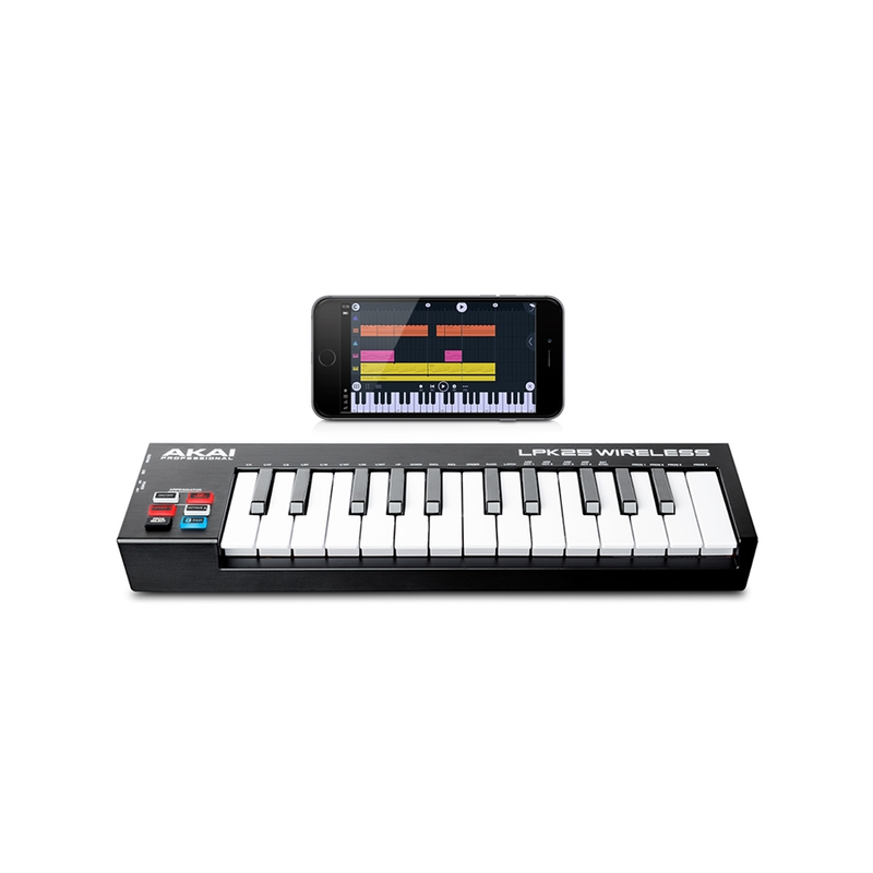 AKAI - Tastiera midi Bluetooth 25 tasti mini