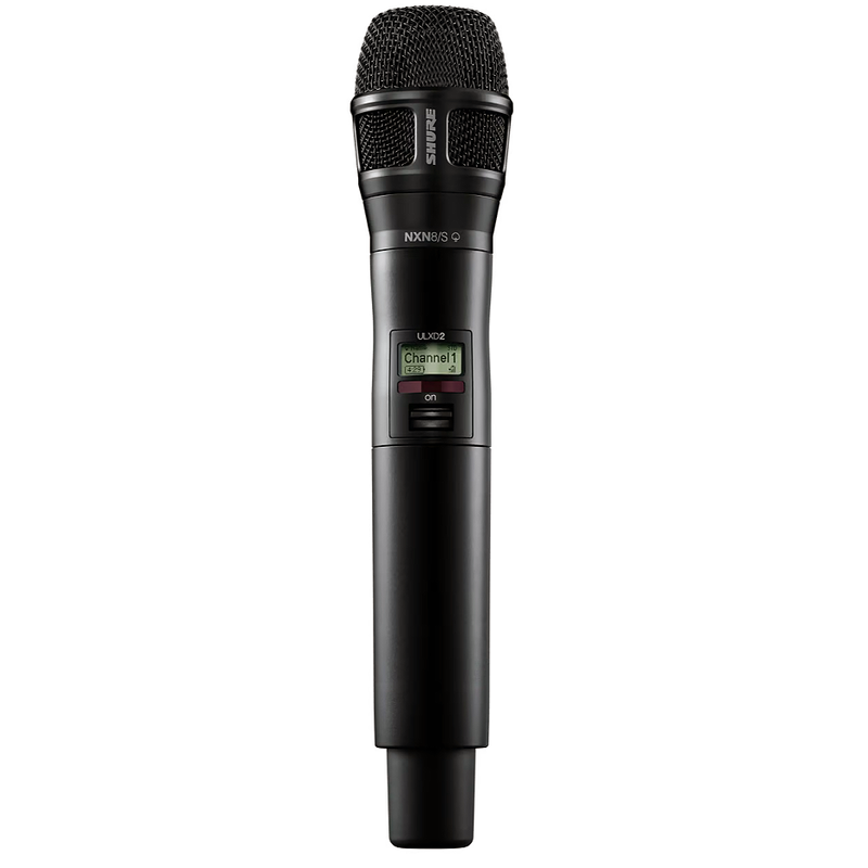 SHURE - Trasmettitore digitale palmare dinamico supercardioide con capsula Nexadyne a doppio trasduttore per serie ULX-D. Banda G51 (470 - 534 MHz)