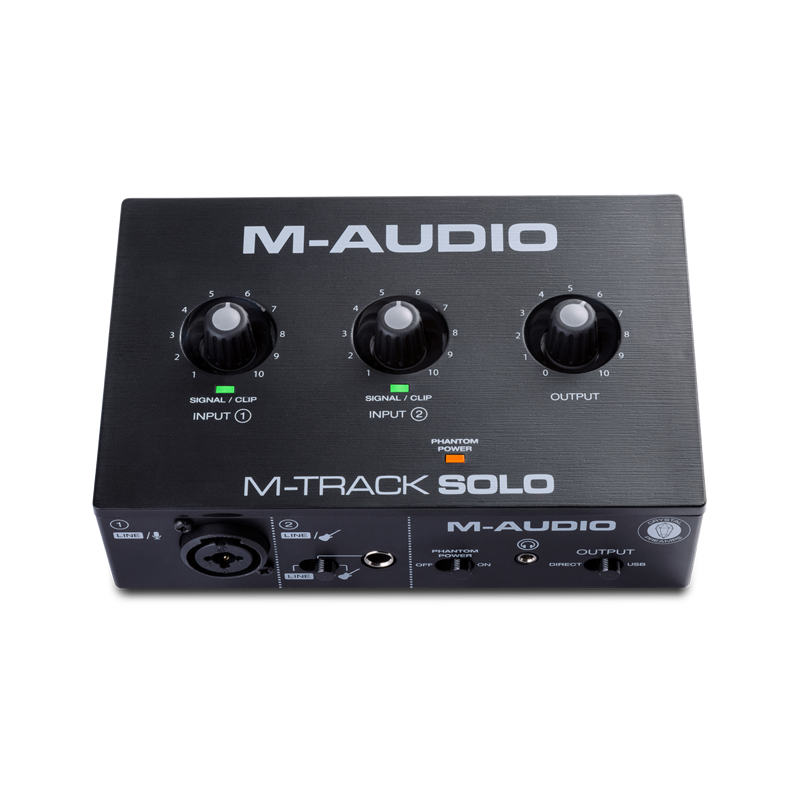 M-AUDIO - INTERFACCIA AUDIO USB 2-IN/2-OUT CON 1 INPUT COMBO, 1 INSTRUMENT, 1 PREAMP MICROFONICO