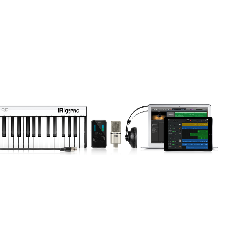 IK MULTIMEDIA - KIT PER PRODUZIONE E REGISTRAZIONE AUDIO CON GARAGEBAND