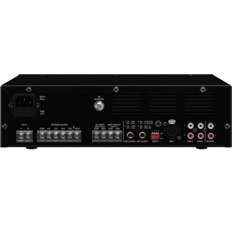 MONACOR - AMPLIMIXER 100V CON MP3 TUNER E BT