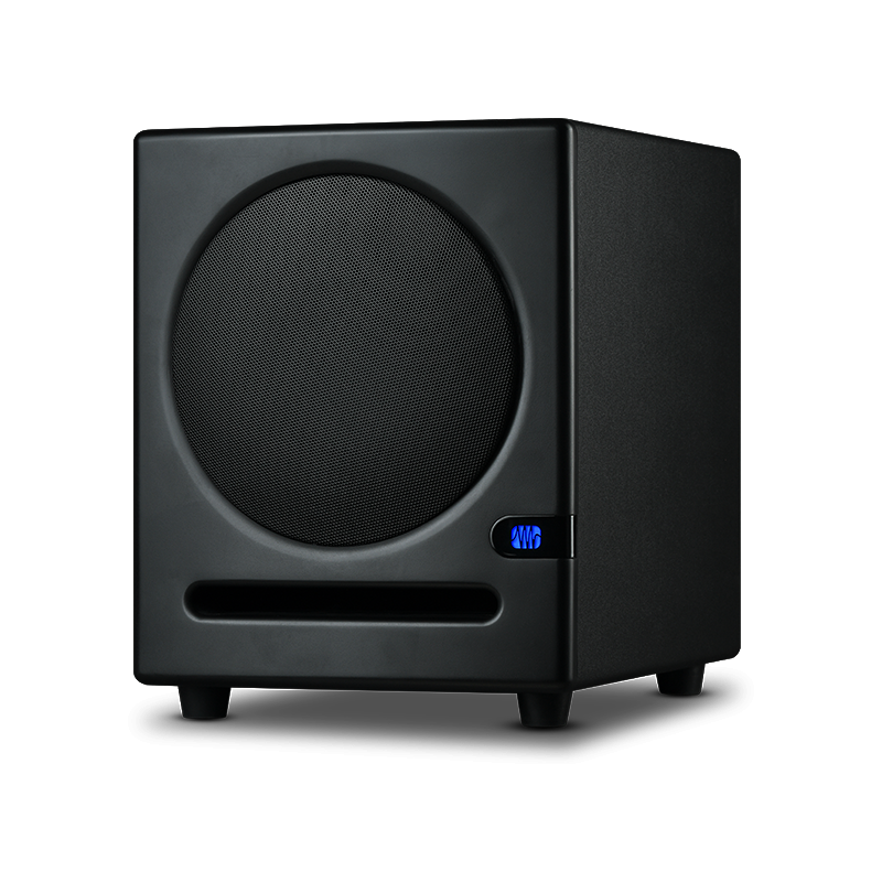 PRESONUS - Subwoofer da studio amplificato , woofer da 8', 100W RMS, gain in ingresso,I/O bilanciato / sbilanciato