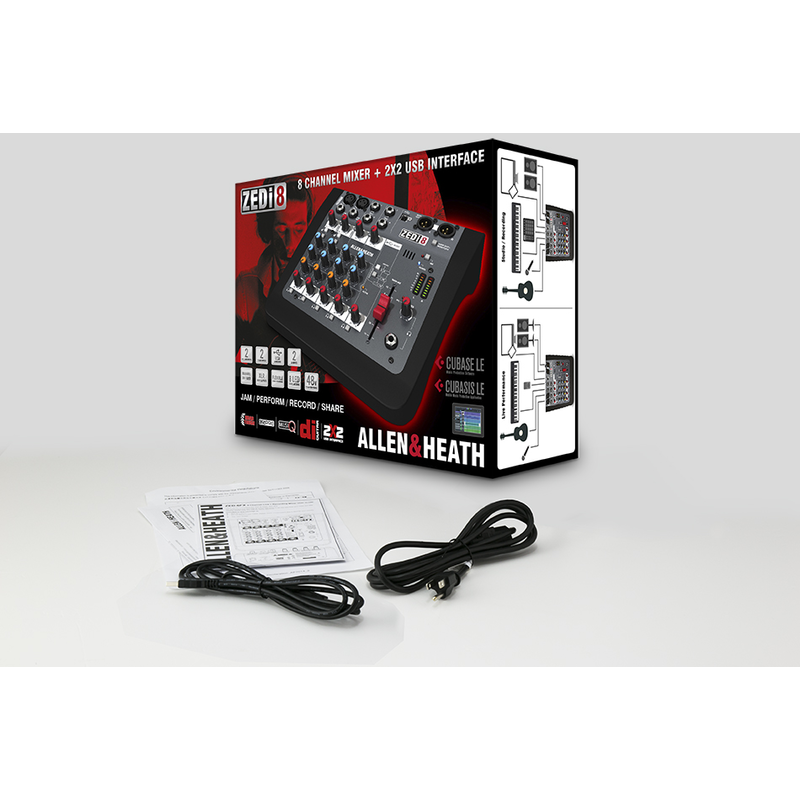 ALLEN & HEATH - MIXER CON INTERFACCIA AUDIO 2 IN / 2 OUT USB