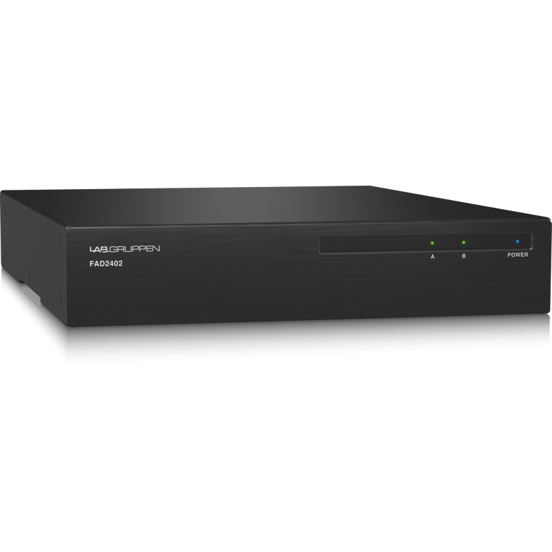 LABGRUPPEN - Amplificatore compatto a 2 canali con ingresso audio digitale per Dante.