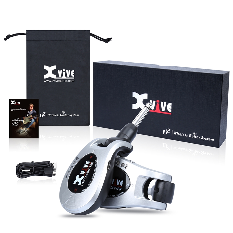 XVIVE - Kit trasmettitore e ricevitore wireless per chitarra e basso