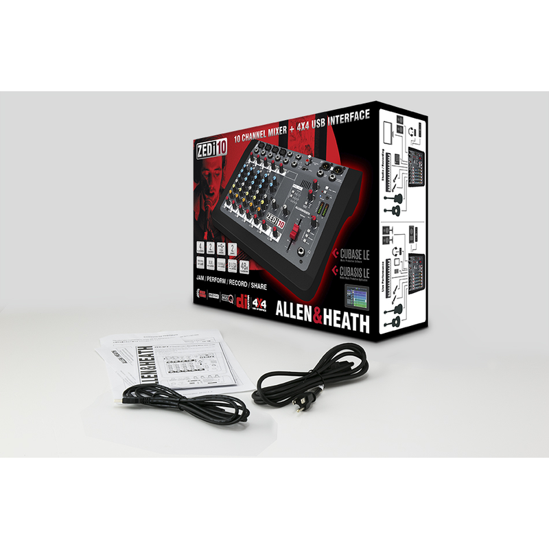 ALLEN & HEATH - MIXER CON INTERFACCIA AUDIO USB 4 IN / 4 OUT